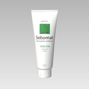Sebomat Aha 5% Crema Ipsiderm Control Brillo Y Acné Desincru Neutra