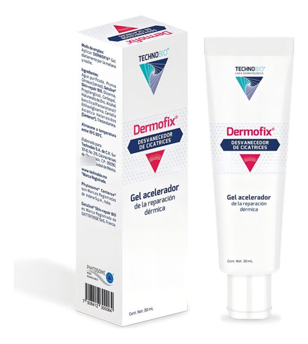 Dermofix Gel Desvanecedor De Cicatrices, Reparación Dérmica Fragancia Neutro Tipo De Envase Pote