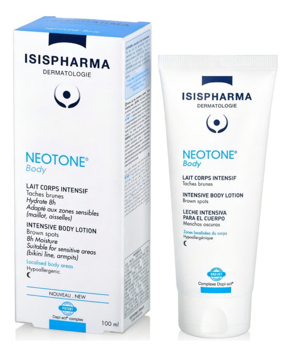 Neotone Body, Aclarante Para Cuerpo Y Zonas Sensibles Tipo De Envase Tubo Fragancia Sin Fragancia Tipos De Piel Normal