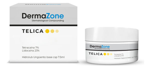 Telica Gel Tópico Para Microblading Y Delineado 30% Color Blanco Dermazone