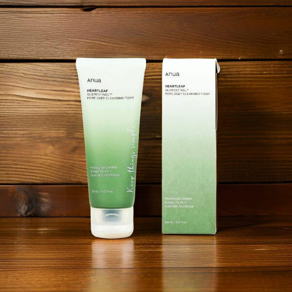 Anua Heartleaf Quercetinol Pore Deep Cleansing Foam 150 Ml Momento De Aplicación Día Todo Tipo De Piel - Image 3
