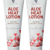 Aloe Heat Lotion Crema Caliente, 2 Pack Efectivo. - Image 2