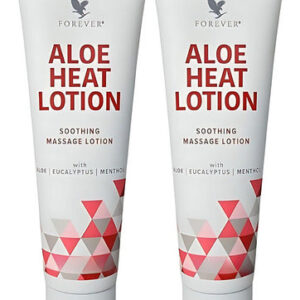 Aloe Heat Lotion Crema Caliente, 2 Pack Efectivo.