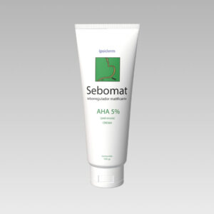 Sebomat Aha 5% Crema Ipsiderm Control Brillo Y Acné Desincru Neutra